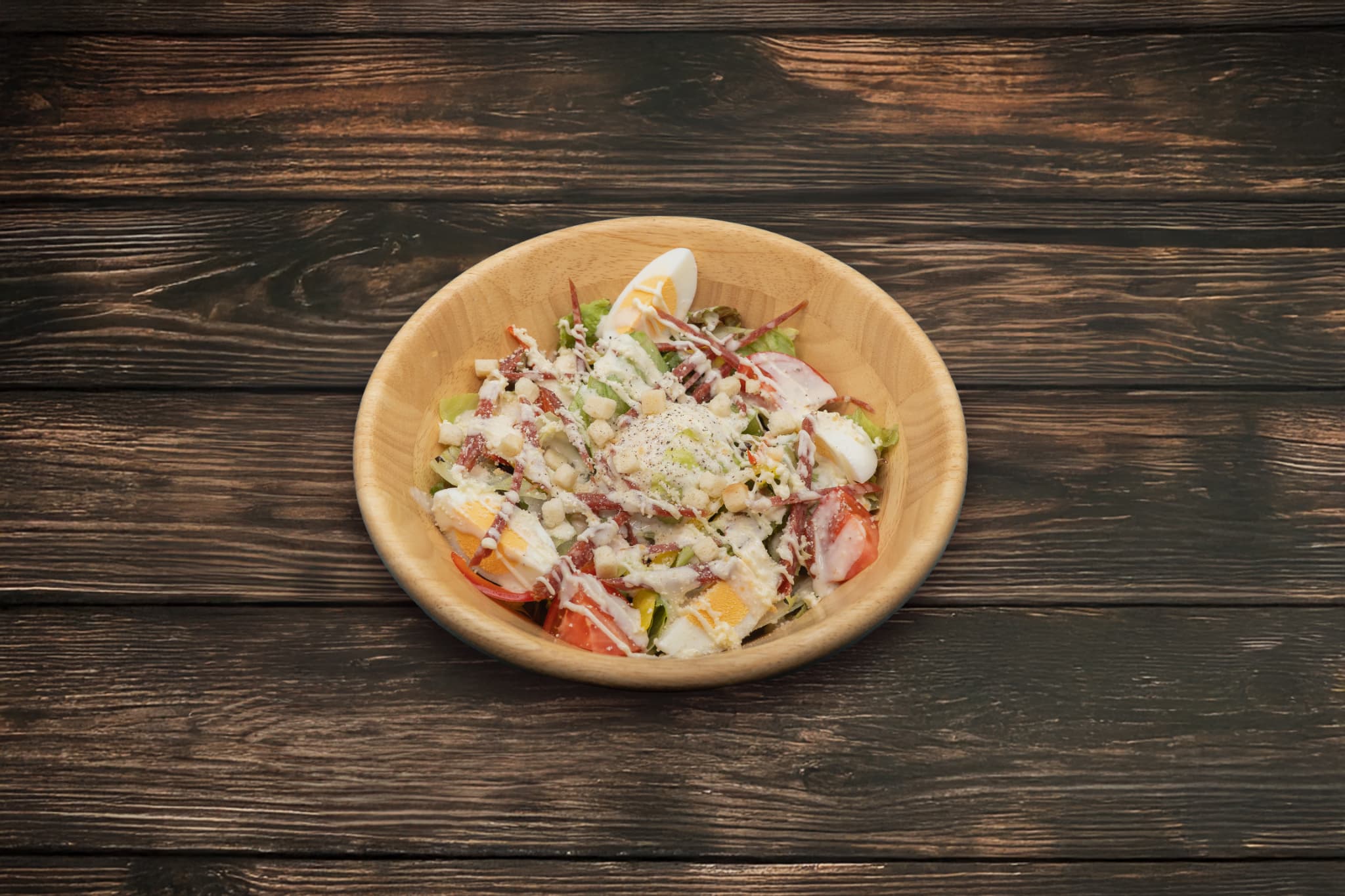 温玉シーザーサラダ